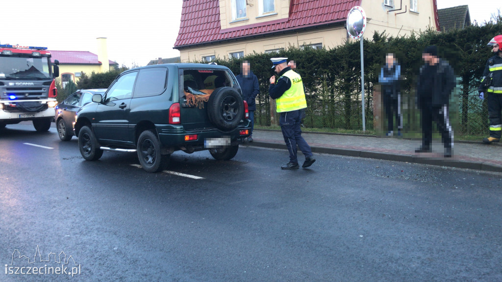Potrójna stłuczka w Turowie