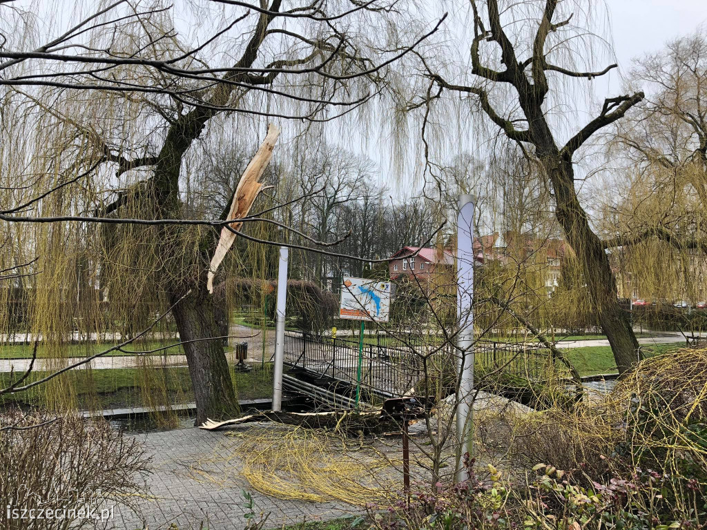 Skutki wichury nad Szczecinkiem i regionem [ZDJĘCIA]
