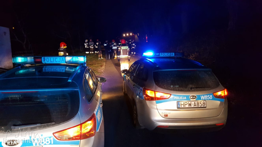 Jechali skuterem i uderzyli w skarpę. Byli pijani
