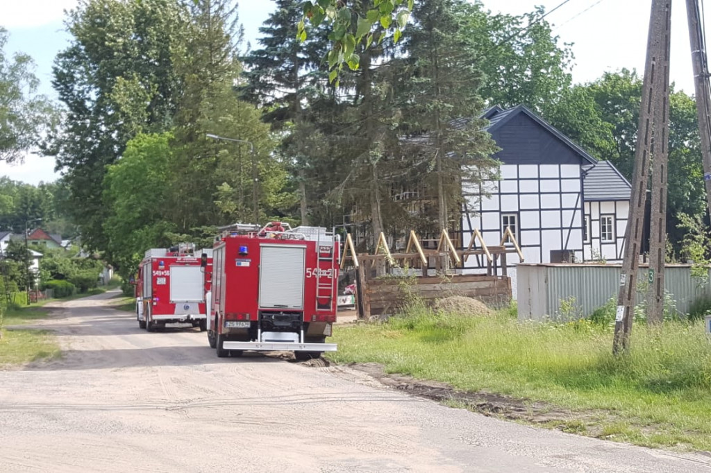 Wypadek w Sporem. Mężczyzna spadł z wysokości