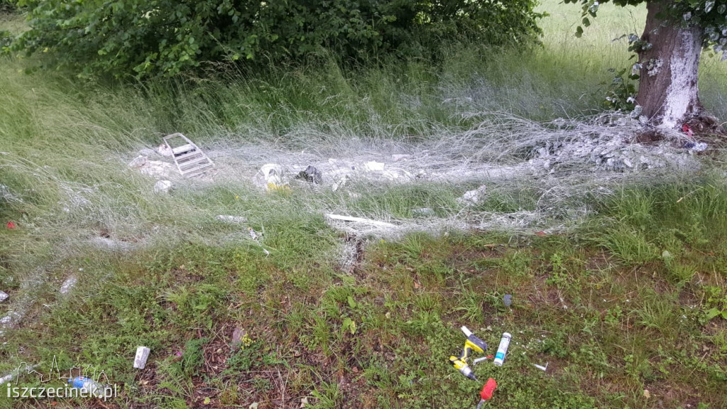 Na DK-11 dachowała osobówka.
