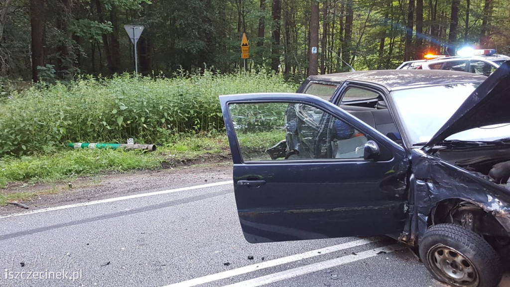 Poważny wypadek na krajowej 