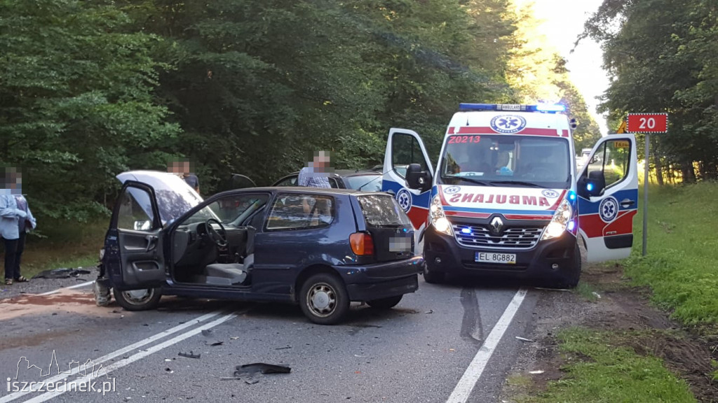 Poważny wypadek na krajowej 