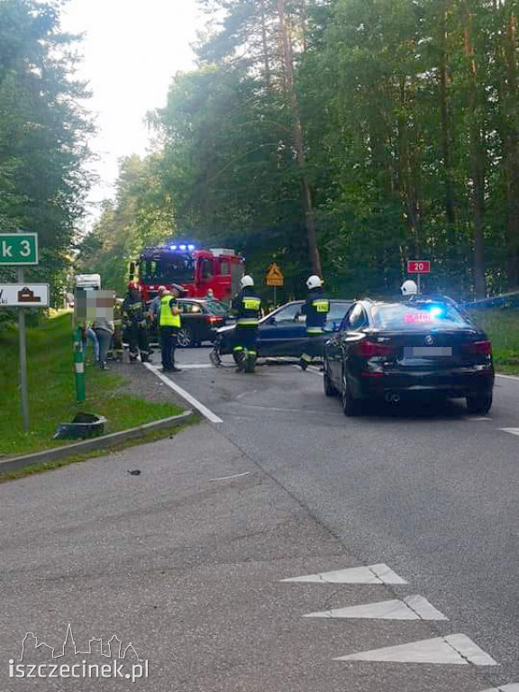 Poważny wypadek na krajowej 