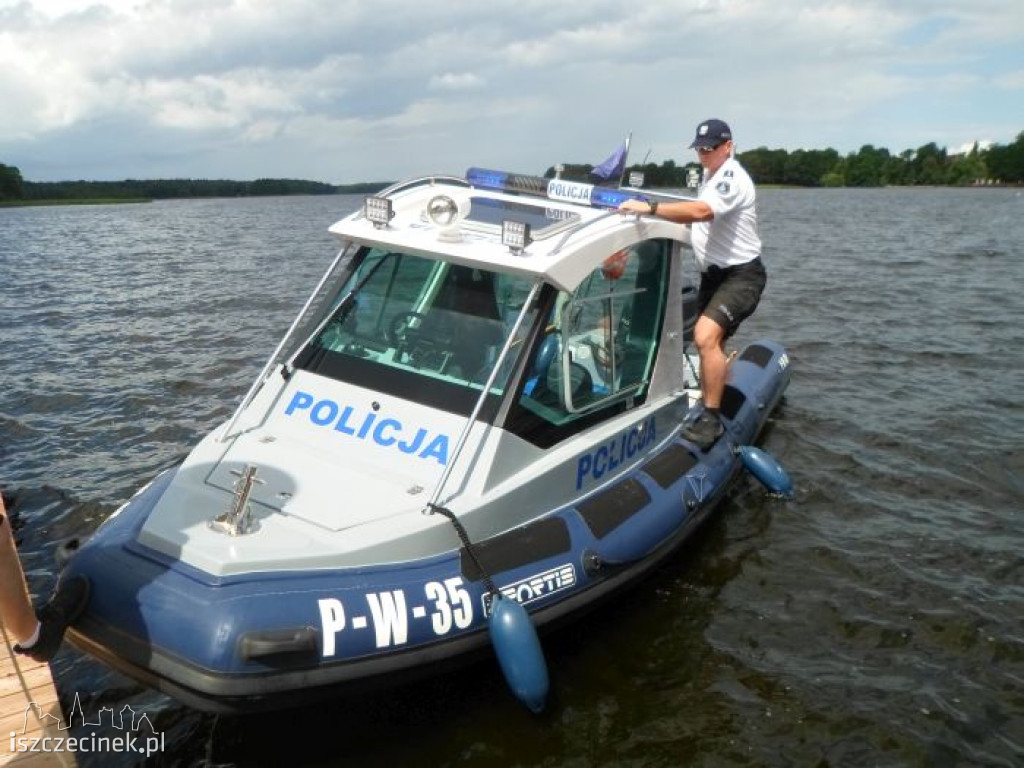 Policyjni wodniacy ze Szczecinka w gotowości 
