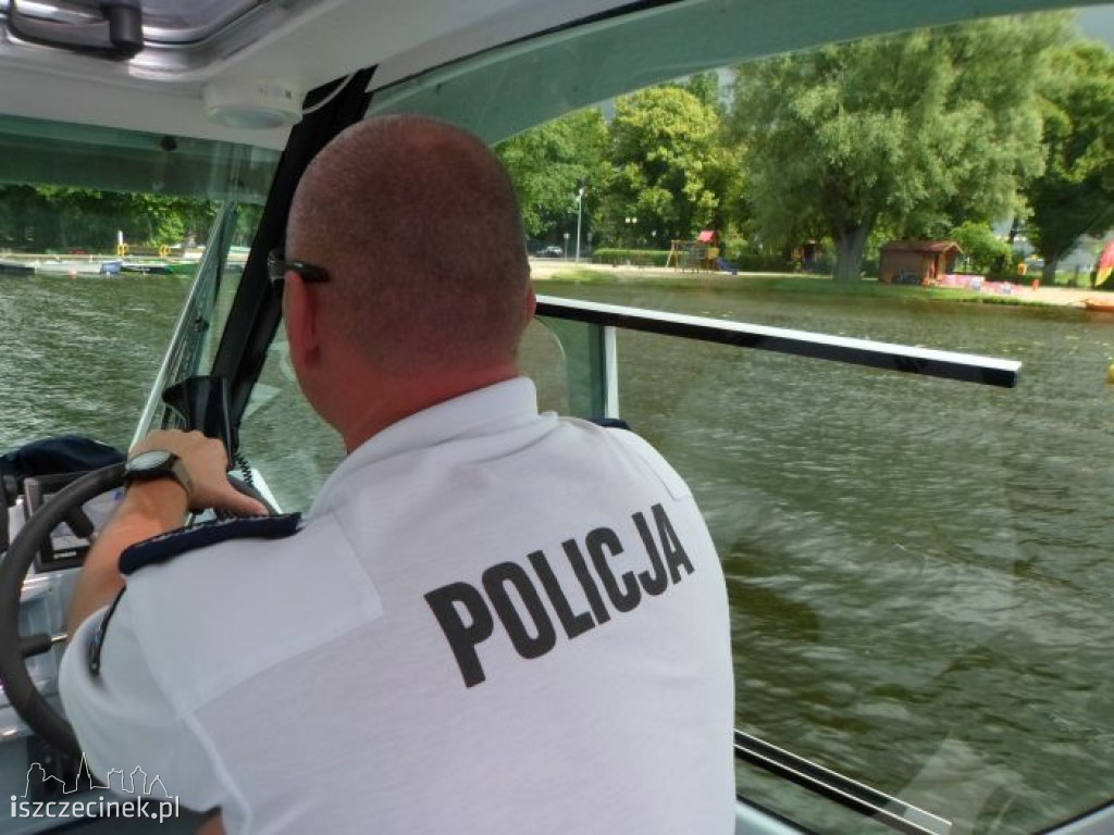 Policyjni wodniacy ze Szczecinka w gotowości 