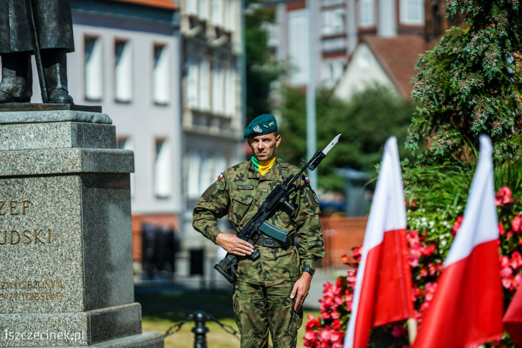 Uroczyste obchody Święta Wojska Polskiego i 100. rocznicy Bitwy Warszawskiej w Szczecinku [ZDJĘCIA]