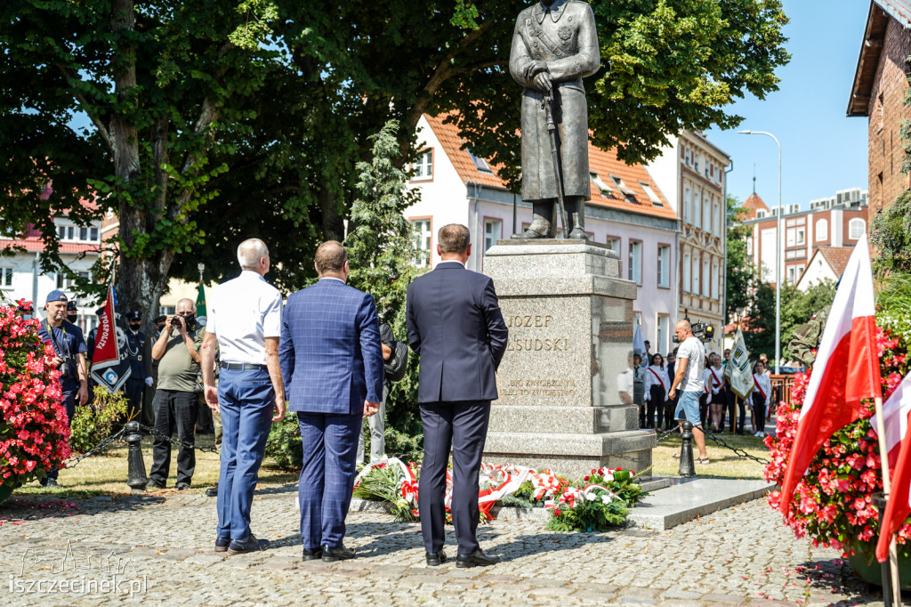 Uroczyste obchody Święta Wojska Polskiego i 100. rocznicy Bitwy Warszawskiej w Szczecinku [ZDJĘCIA]