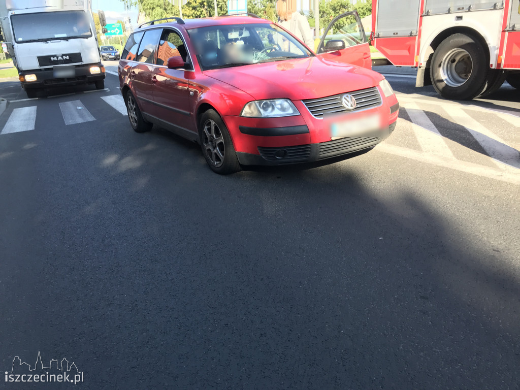Wypadek na pasach. Mężczyzna poważnie ranny