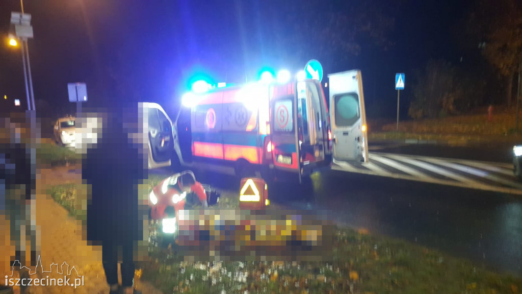 Wypadek na pasach. Kierowca busa nie zauważył pieszej