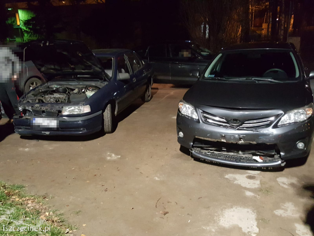 Kolizyjne popołudnie na drogach. Czołówka na Cieślaka i stłuczka na Kołobrzeskiej