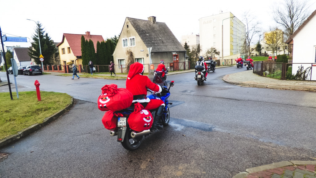 MotoMikołaje 2020 w Szczecinku