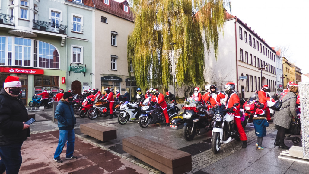 MotoMikołaje 2020 w Szczecinku