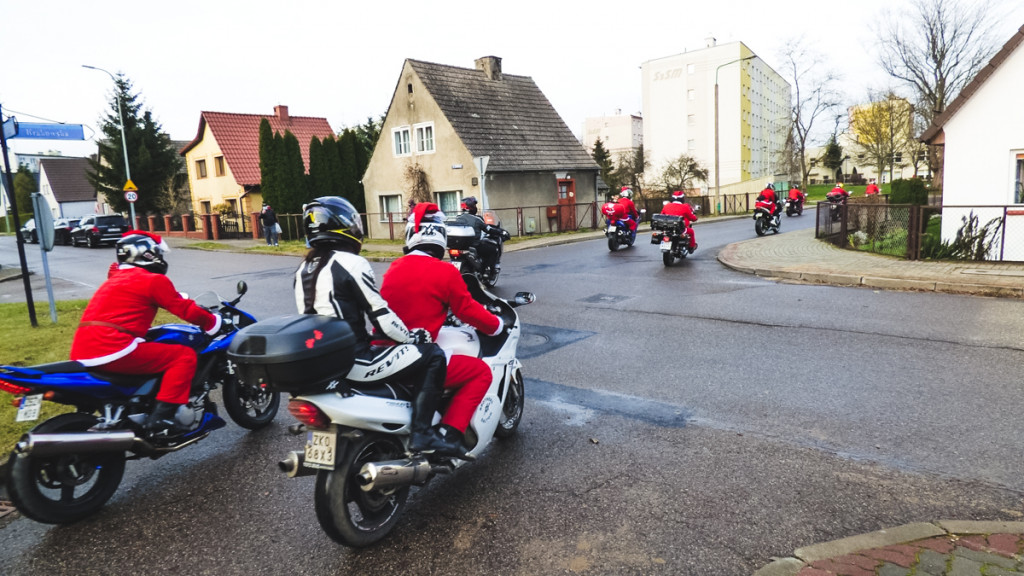 MotoMikołaje 2020 w Szczecinku