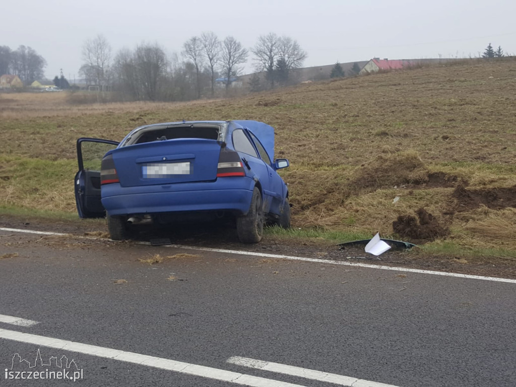 SZCZECINEK. Dwie kolizje na DK-20