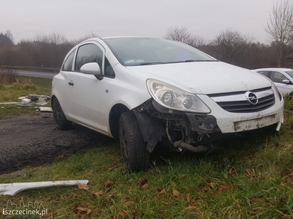 SZCZECINEK. Dwie kolizje na DK-20