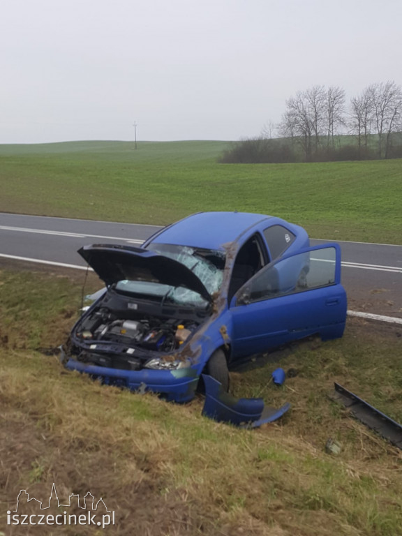 SZCZECINEK. Dwie kolizje na DK-20