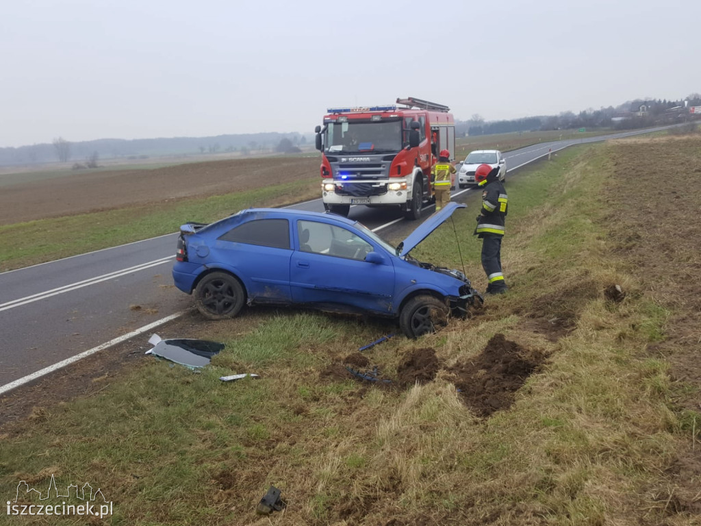 SZCZECINEK. Dwie kolizje na DK-20
