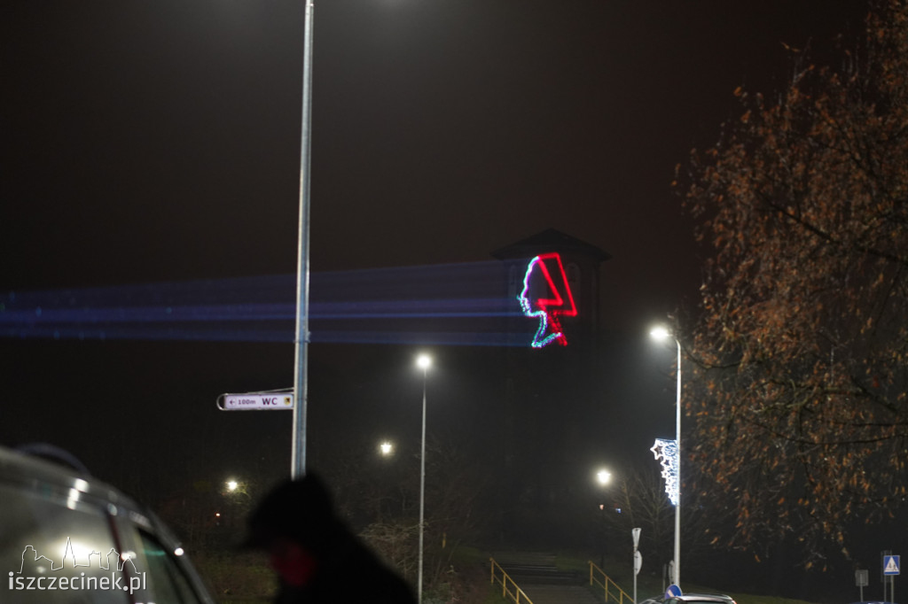 SZCZECINEK. Strajk Kobiet. Nietypowa akcja w centrum miasta