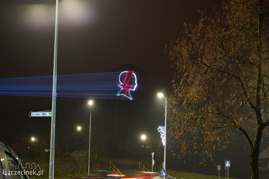SZCZECINEK. Strajk Kobiet. Nietypowa akcja w centrum miasta
