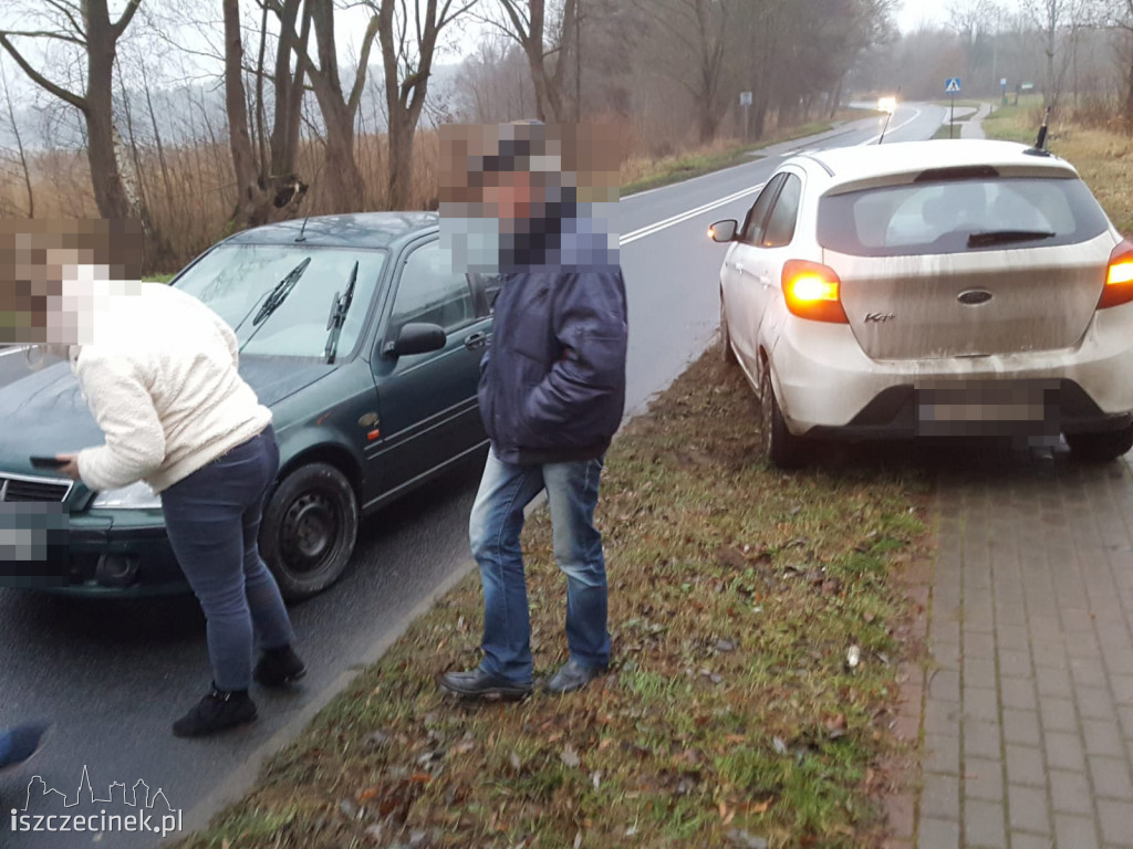 Kolizja w Jeleniu gm. Borne Sulinowo (DK-20)