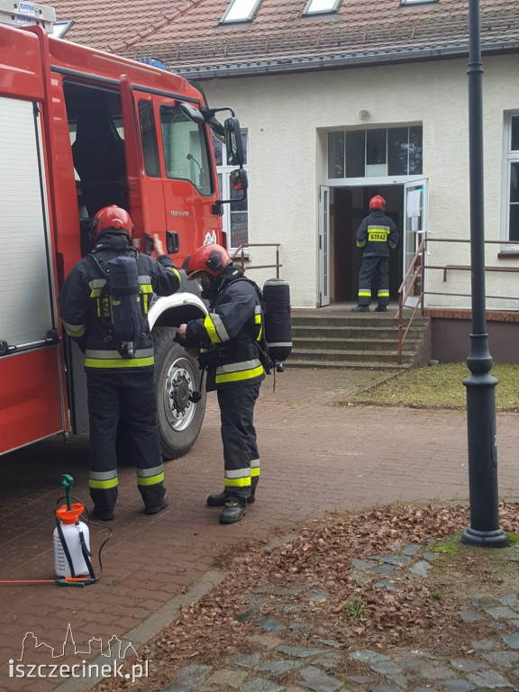 BORNE SULINOWO. Chemiczna akcja strażaków w przychodni lekarskiej