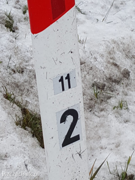 Pożar samochodu dostawczego na obwodnicy Szczecinka S-11