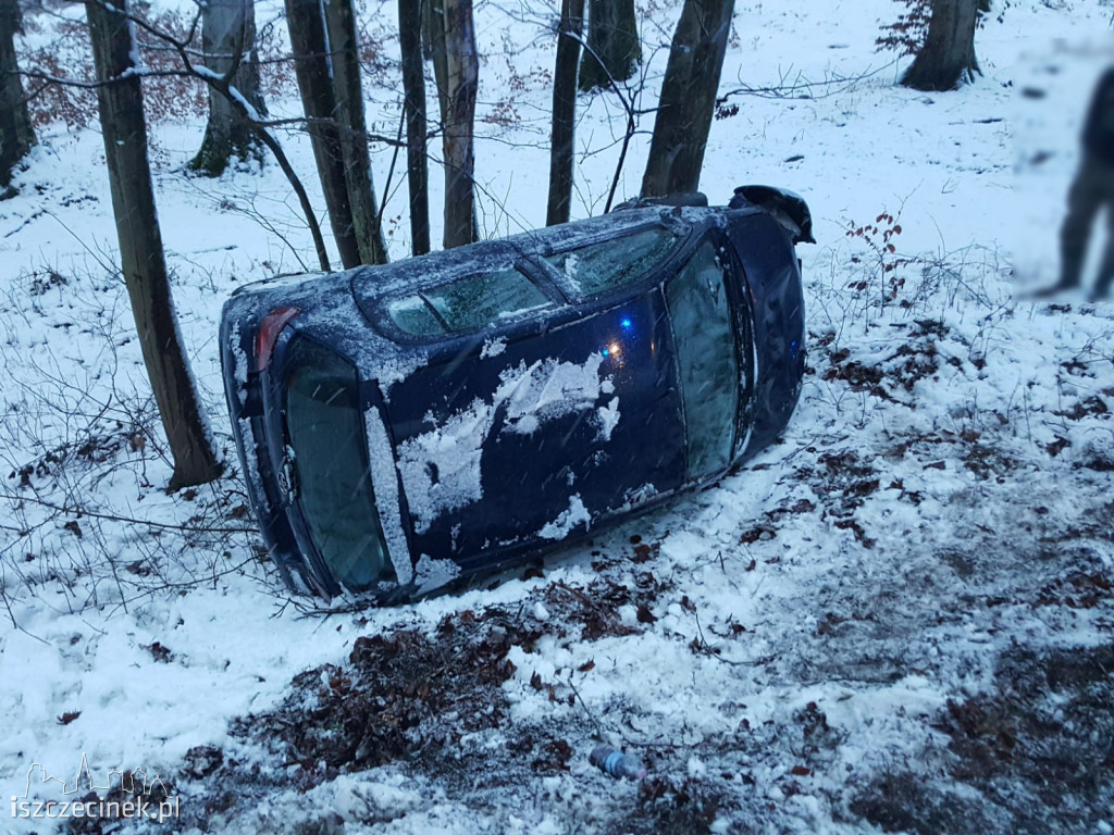 Zima nie daje za wygraną. Fatalne warunki na drogach. Seria kolizji