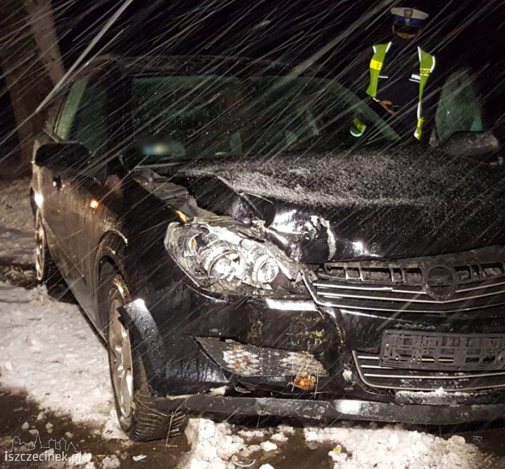 Zima nie daje za wygraną. Fatalne warunki na drogach. Seria kolizji