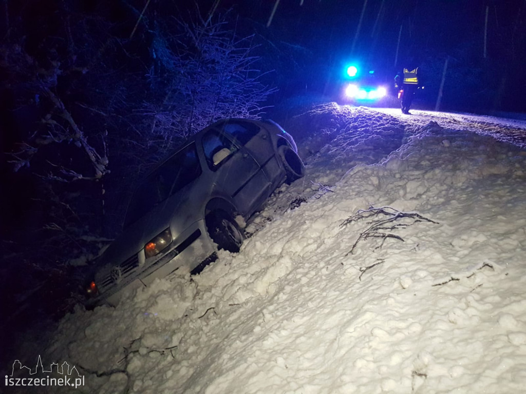 Zima nie daje za wygraną. Fatalne warunki na drogach. Seria kolizji