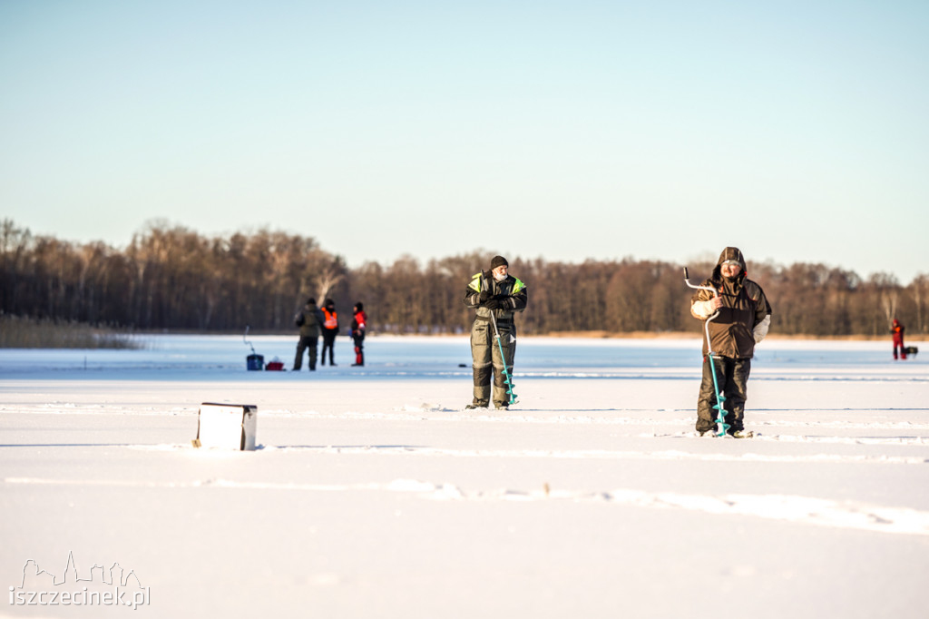 Puchar Burmistrza Szczecinka w wędkarstwie podlodowym - otwarte sportowe zawody wędkarskie FOTORELACJA