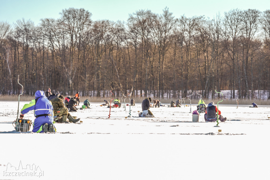 Puchar Burmistrza Szczecinka w wędkarstwie podlodowym - otwarte sportowe zawody wędkarskie FOTORELACJA
