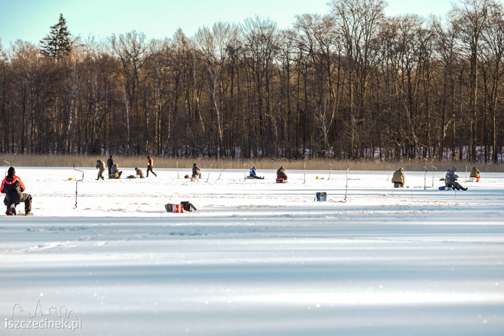 Puchar Burmistrza Szczecinka w wędkarstwie podlodowym - otwarte sportowe zawody wędkarskie FOTORELACJA