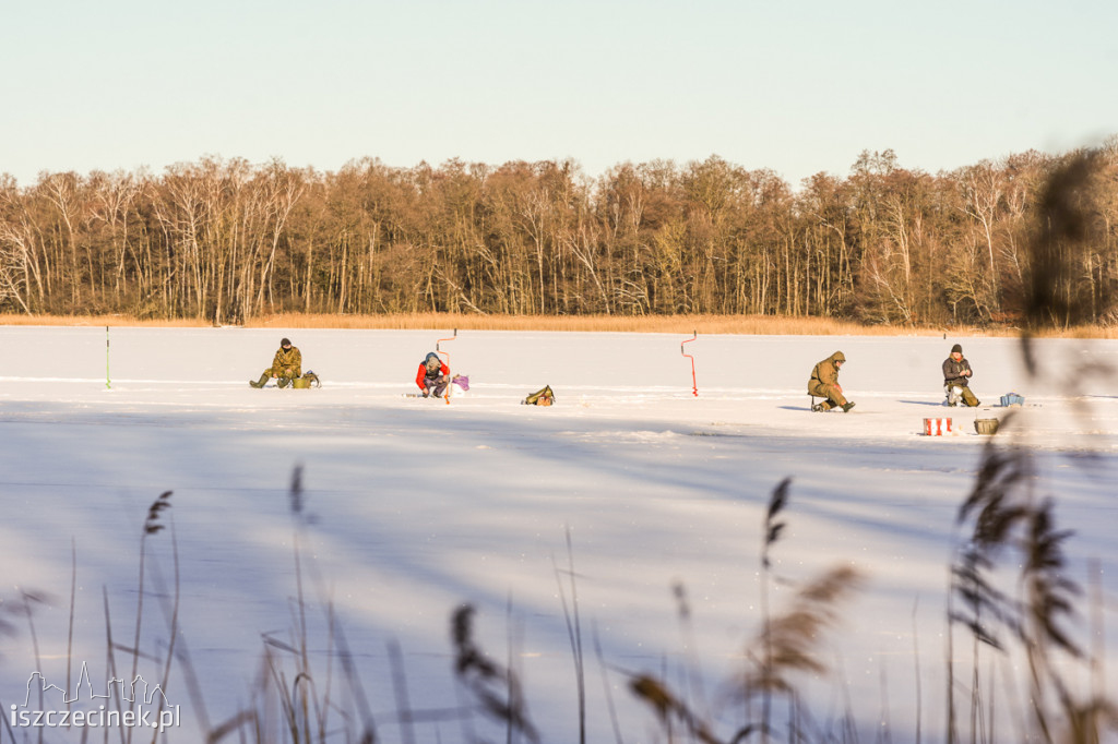 Puchar Burmistrza Szczecinka w wędkarstwie podlodowym - otwarte sportowe zawody wędkarskie FOTORELACJA