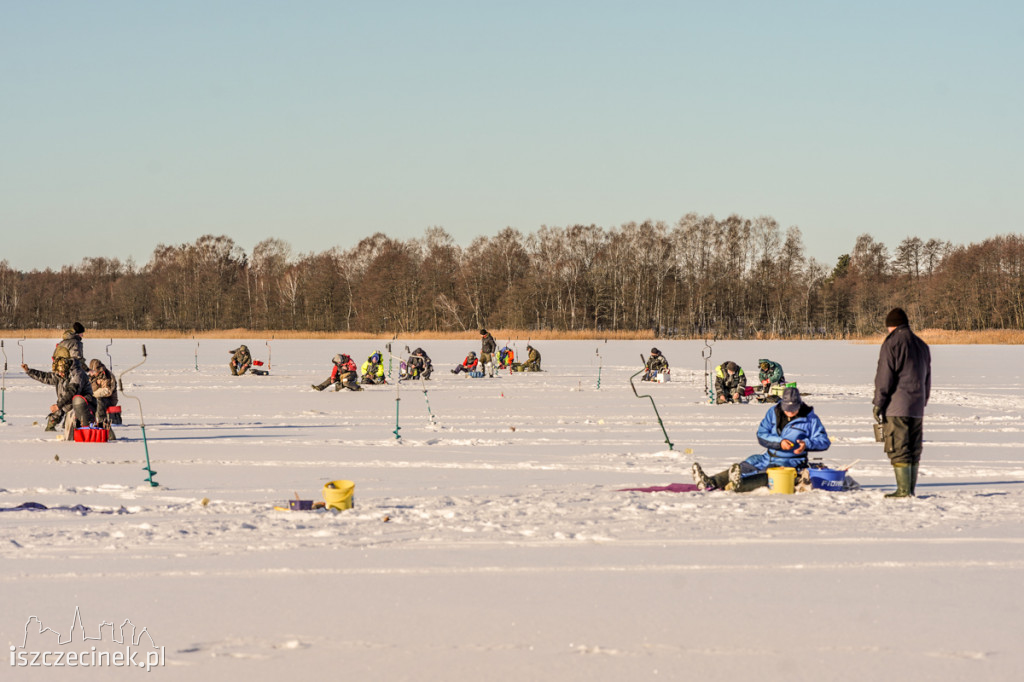 Puchar Burmistrza Szczecinka w wędkarstwie podlodowym - otwarte sportowe zawody wędkarskie FOTORELACJA