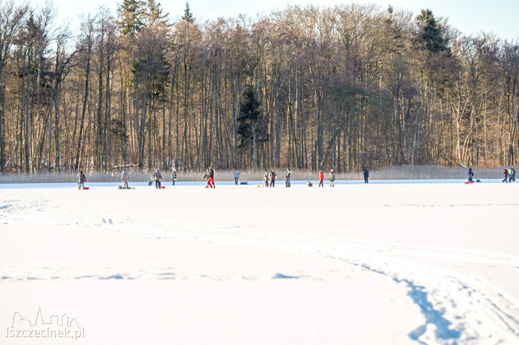 Puchar Burmistrza Szczecinka w wędkarstwie podlodowym - otwarte sportowe zawody wędkarskie FOTORELACJA