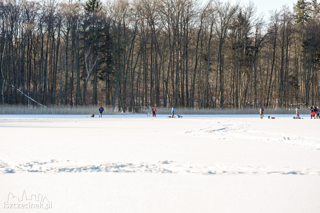 Puchar Burmistrza Szczecinka w wędkarstwie podlodowym - otwarte sportowe zawody wędkarskie FOTORELACJA