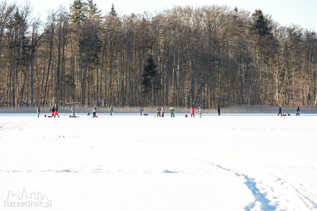 Puchar Burmistrza Szczecinka w wędkarstwie podlodowym - otwarte sportowe zawody wędkarskie FOTORELACJA