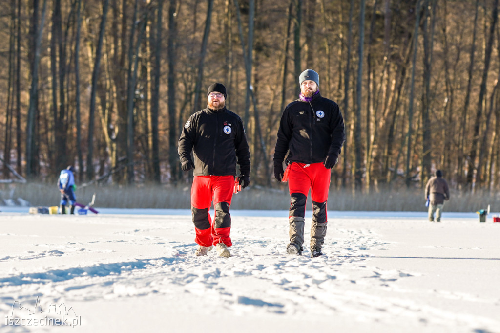 Puchar Burmistrza Szczecinka w wędkarstwie podlodowym - otwarte sportowe zawody wędkarskie FOTORELACJA
