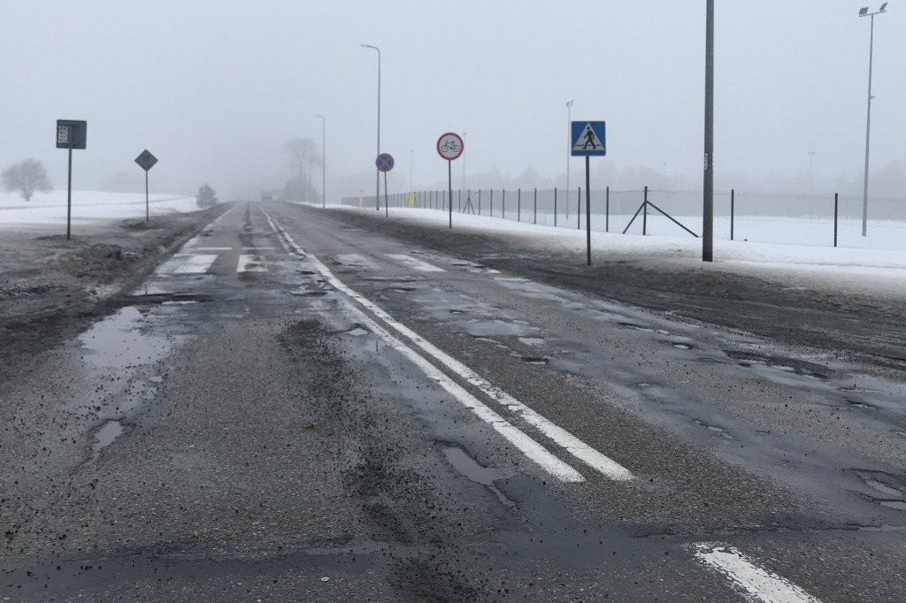 Dziurawe drogi w Szczecinku ZDJĘCIA