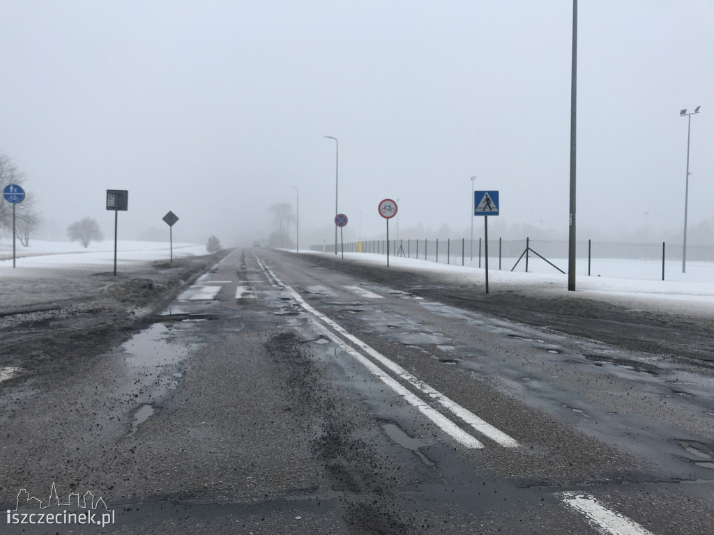 Dziurawe drogi w Szczecinku ZDJĘCIA