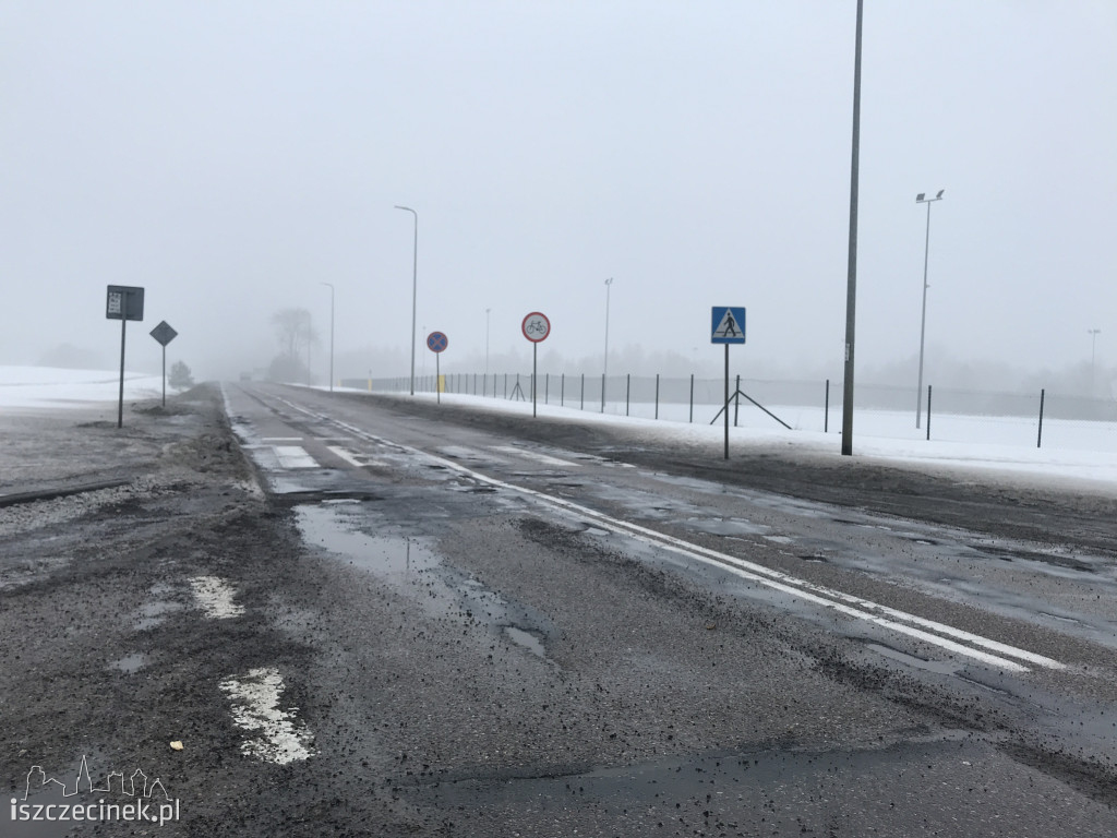 Dziurawe drogi w Szczecinku ZDJĘCIA