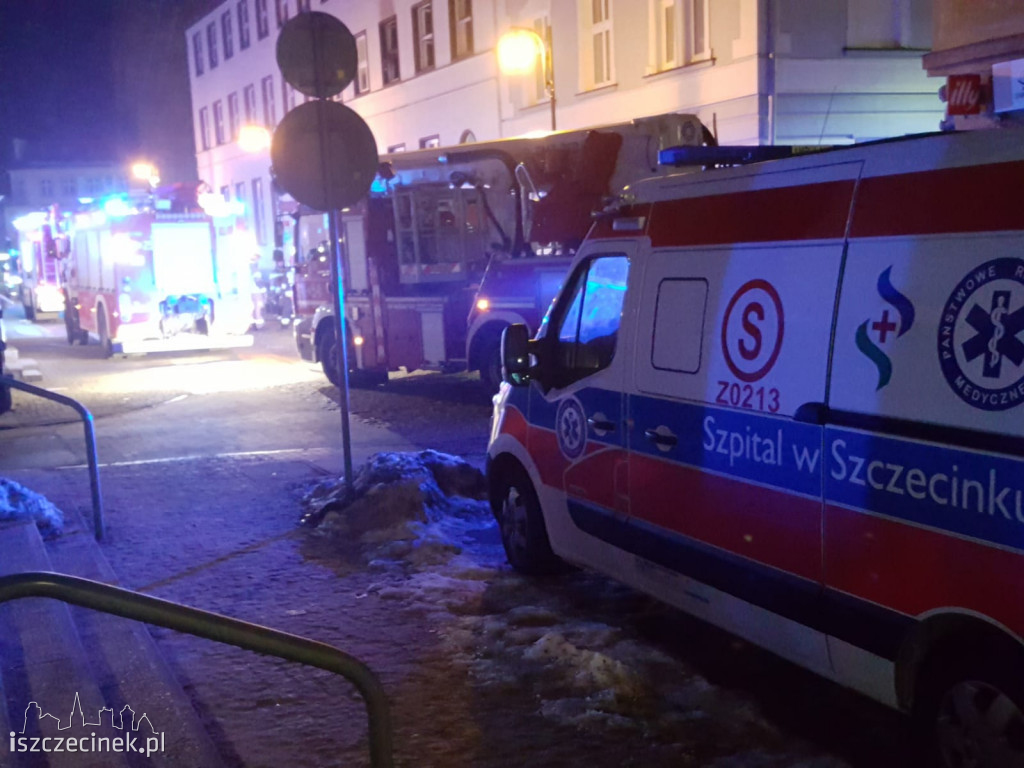 Tragiczny pożar w centrum miasta. Nie żyje jedna osoba