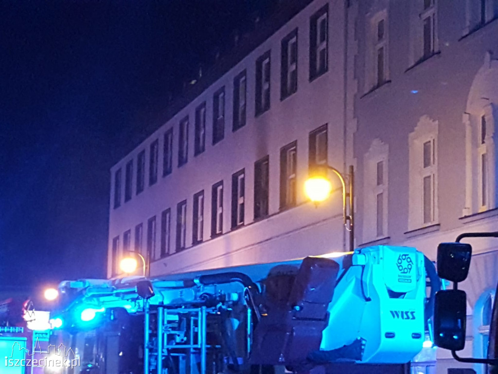 Tragiczny pożar w centrum miasta. Nie żyje jedna osoba