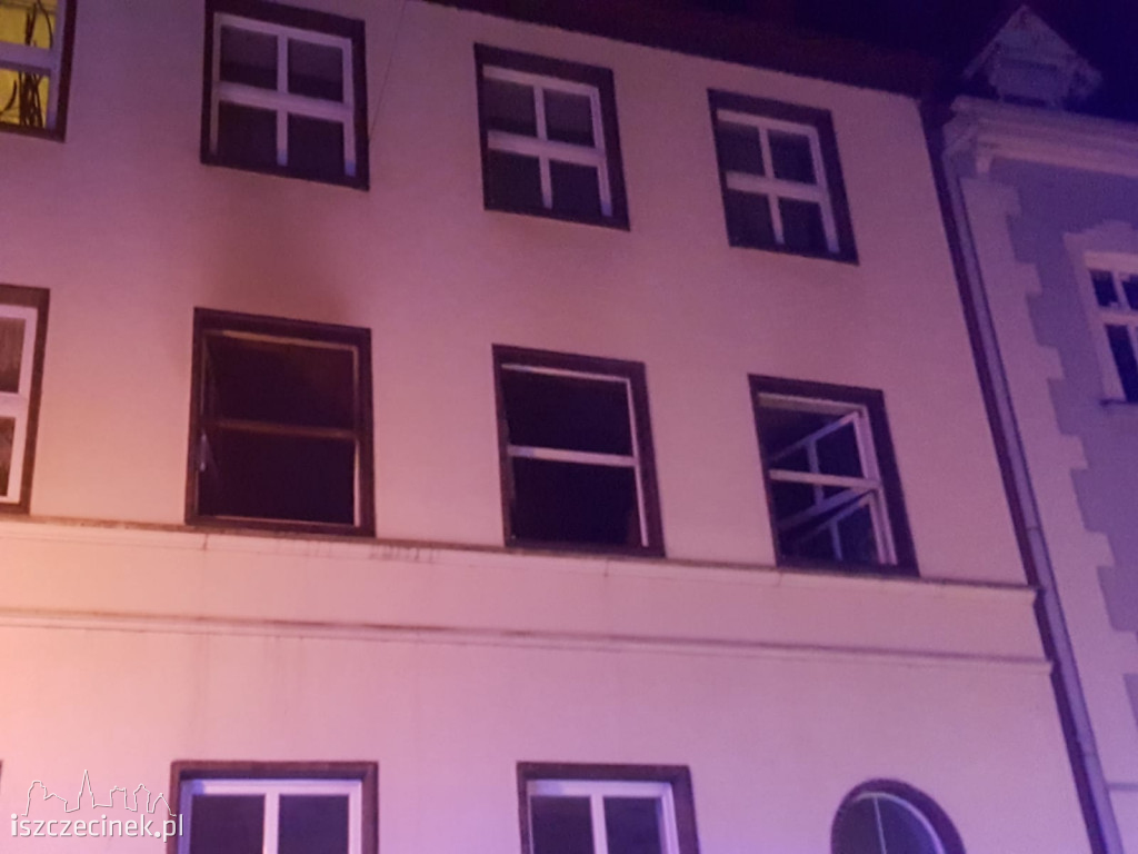 Tragiczny pożar w centrum miasta. Nie żyje jedna osoba