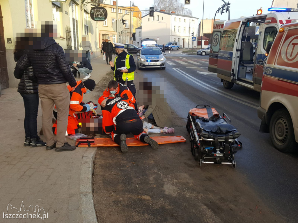 Wypadek na pasach. Poważnie ranna dziewczynka