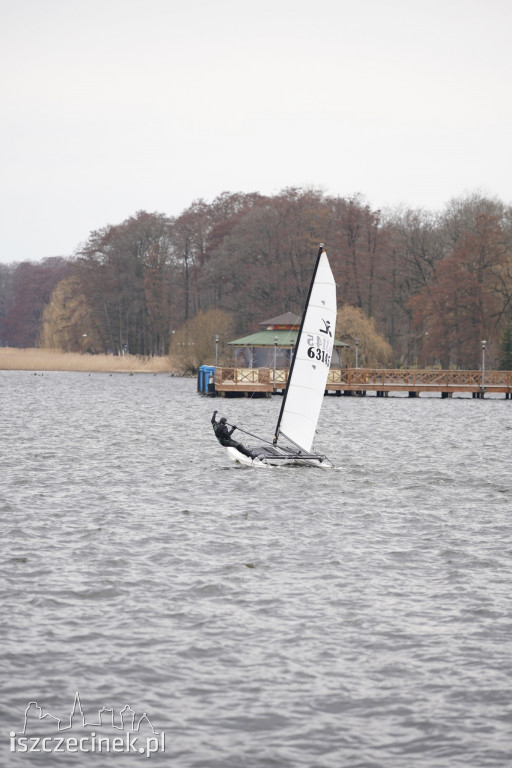 Katamarany Hobie Cat 14 na jeziorze Trzesecko [ZDJĘCIA, WIDEO]