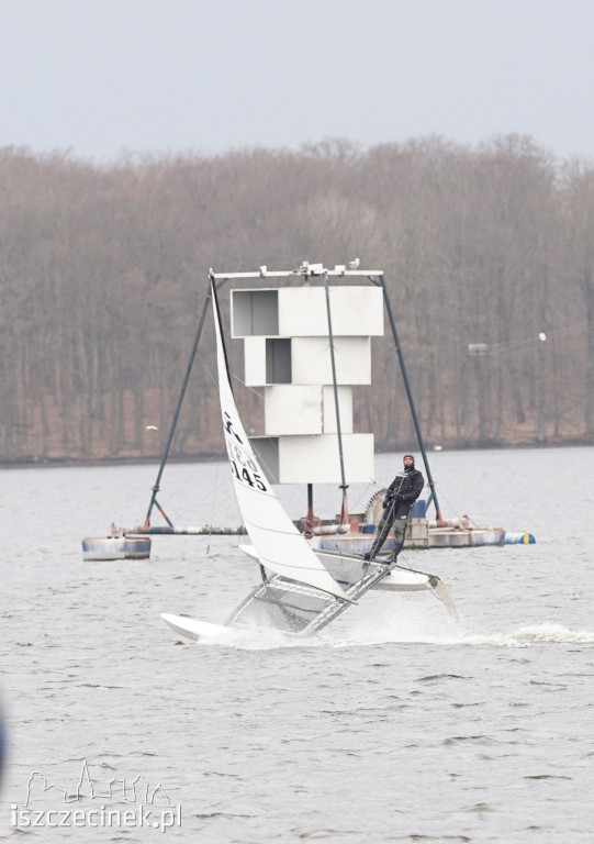 Katamarany Hobie Cat 14 na jeziorze Trzesecko [ZDJĘCIA, WIDEO]