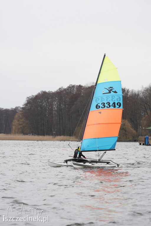 Katamarany Hobie Cat 14 na jeziorze Trzesecko [ZDJĘCIA, WIDEO]