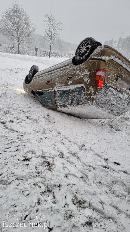 Fatalne warunki na drogach. Kolizja goni kolizję [FOTO]